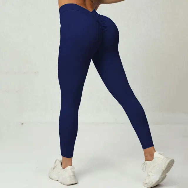 2024 New Leopard Yoga Pants Ruched Booty High Waist Seamless Leggings Sport Woman Tights Scrunch Butt Lift Fitness Gym Legging