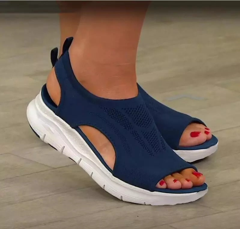 Size Women Shoes Summer Washable Slingback Orthopedic Slide Sport